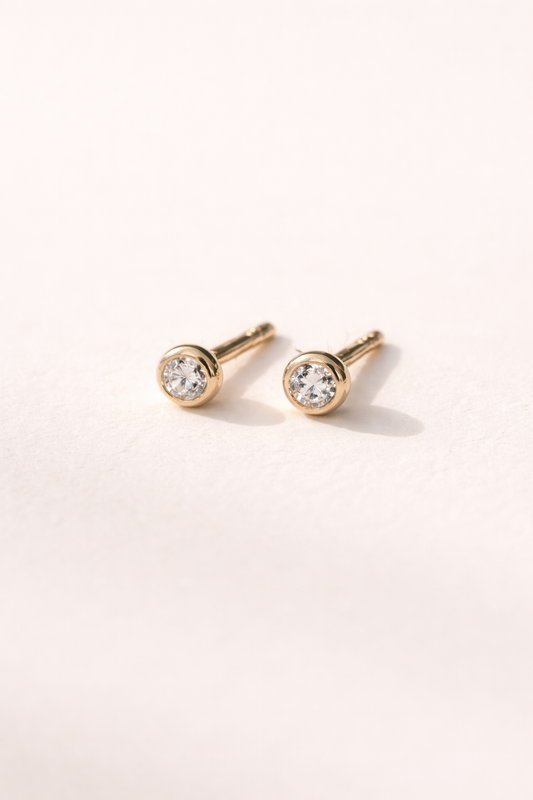 The Signature Stud | 14K Solid Gold